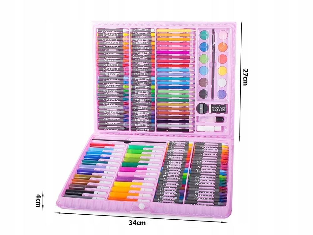 168st Multifunktionell Super Art Set måla /Playcolor/Färgkritor