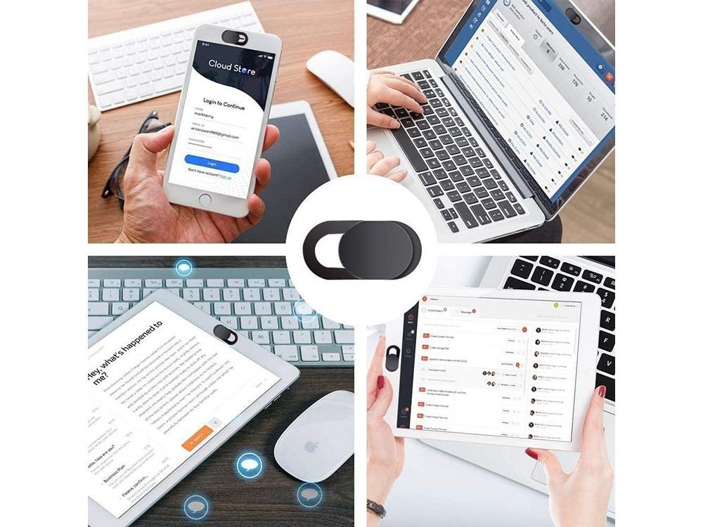 3-Pack Webbkamera Skydd Cover Slider för Laptop/Mac/Smartphone