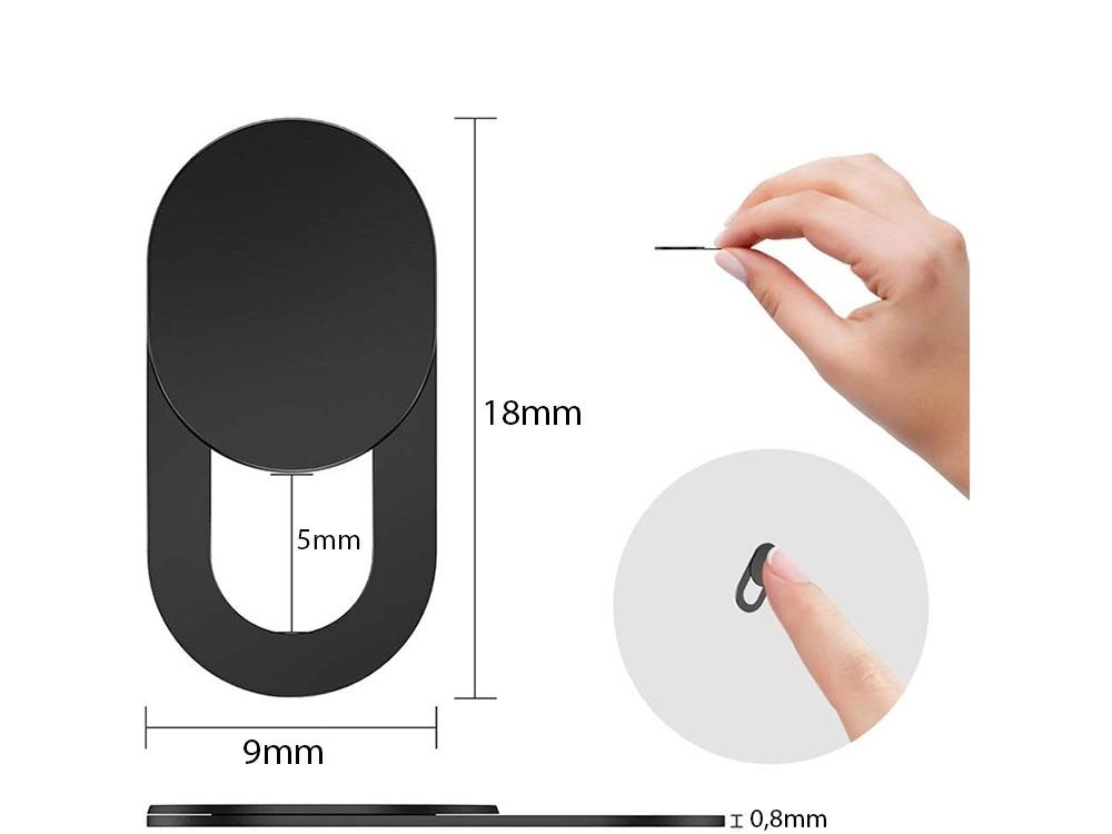 3-Pack Webbkamera Skydd Cover Slider för Laptop/Mac/Smartphone