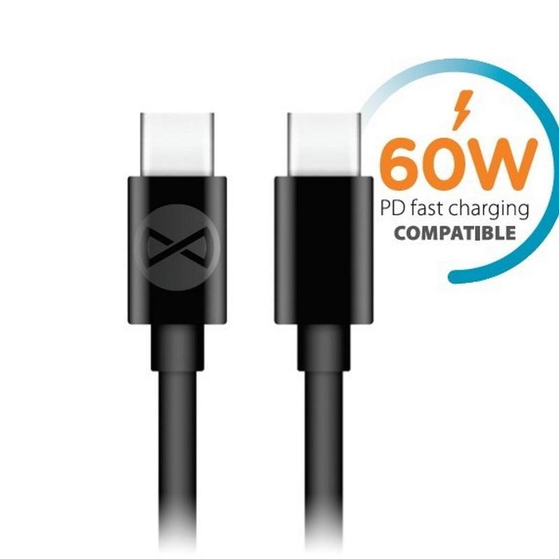 iPhone 15/16/17 kompatibel 60W USB-C To USB-C PD Snabbladdning kabel