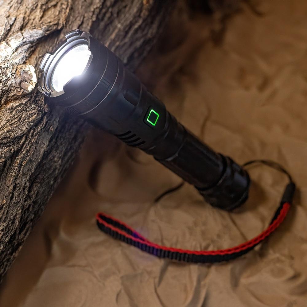 Forever Light LED Ficklampa med Zoom | Uppladdningsbar 2600 mAh | 700 lm | IPX4
