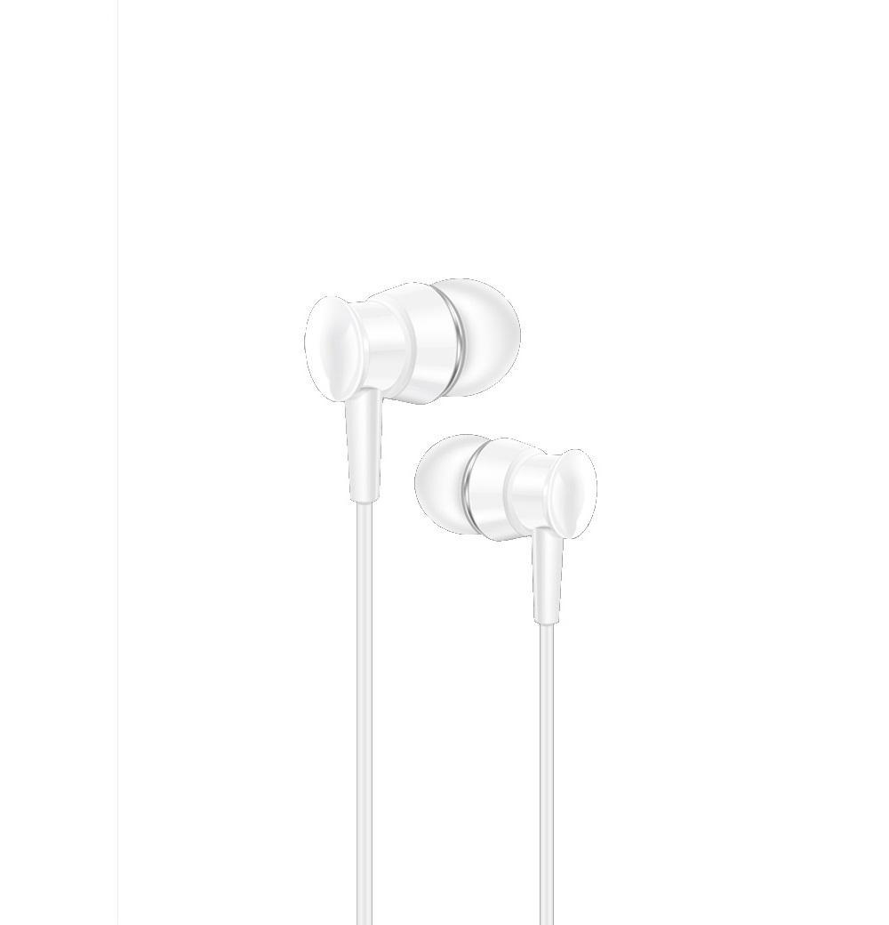 In-Ear Trådbundna Hörlurar/Headset 3,5mm - Vit