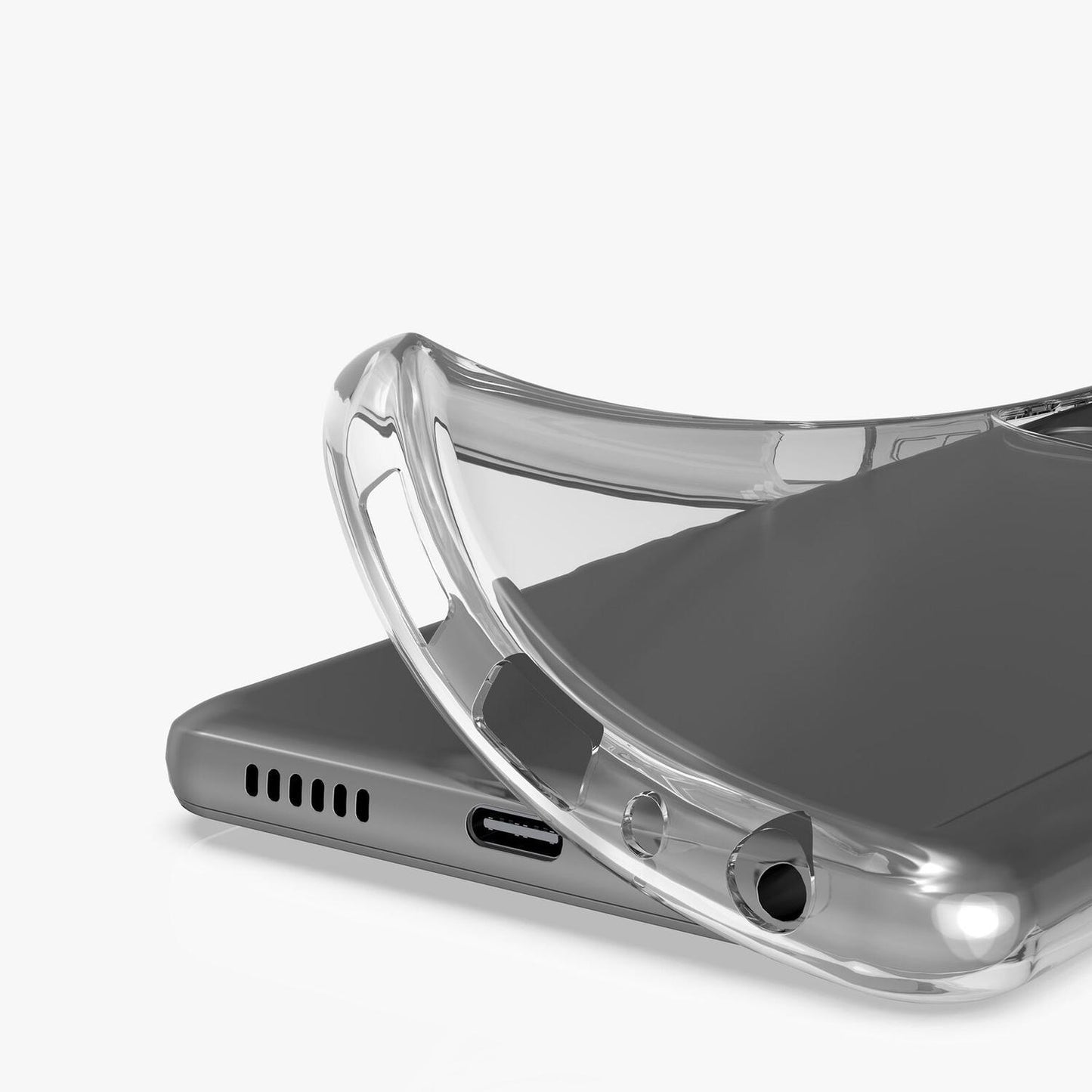 Motorola Moto G52 / G82 - Transparent Slim Skal