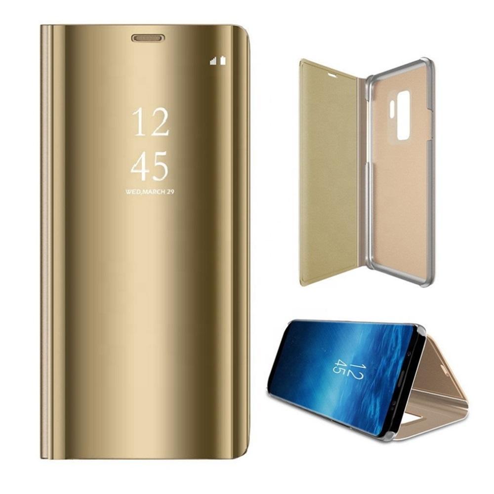Samsung A52 / A52 5G / A52s - Smart Clear View Fodral - Guld