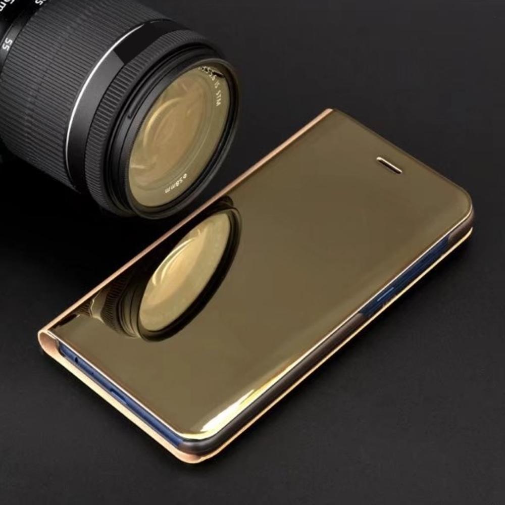 Samsung A52 / A52 5G / A52s - Smart Clear View Fodral - Guld