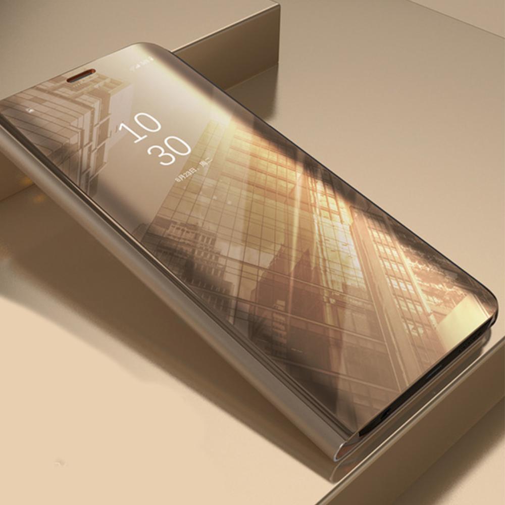 Samsung A52 / A52 5G / A52s - Smart Clear View Fodral - Guld