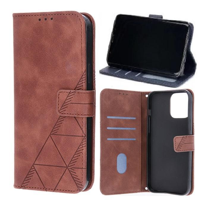 Samsung A52 / A52 5G / A52s - Smart Trendy Mobilplånbok - Brun