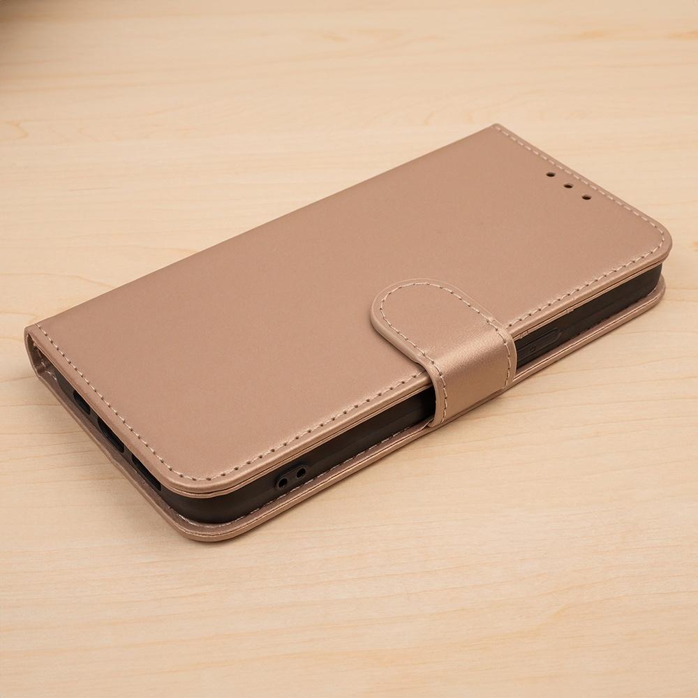Samsung Galaxy A14 / A14 5G - Book Case Fodral Mobilplånbok Guld