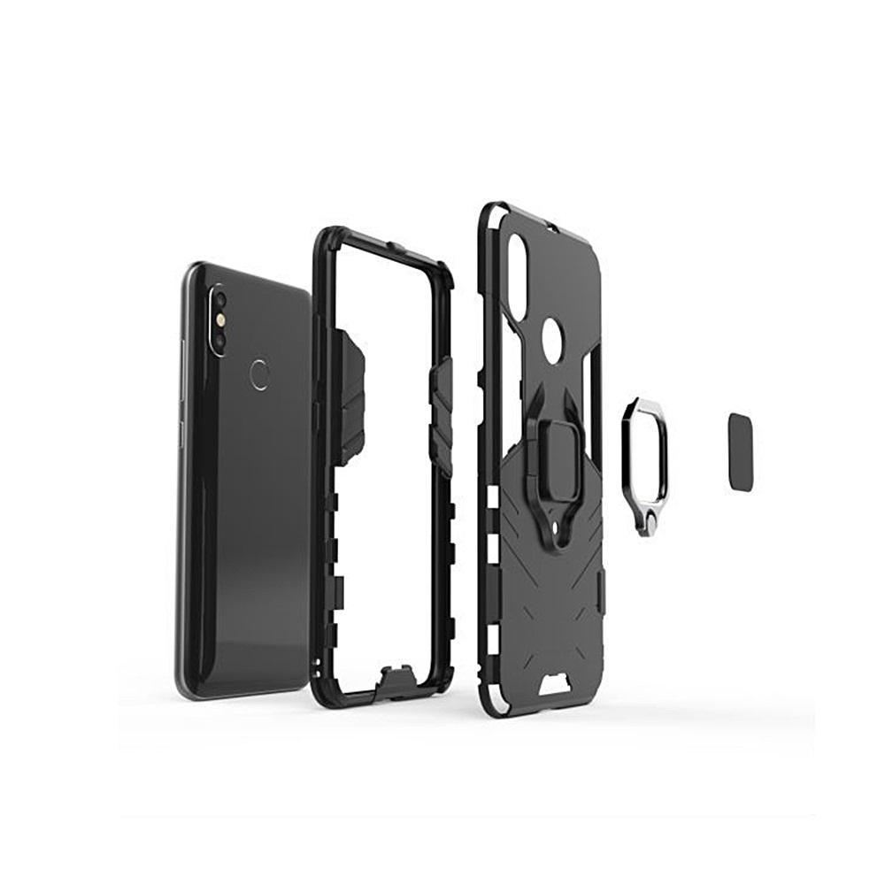 Samsung Galaxy A21s - Defender Skal Med Ringhållarstativ