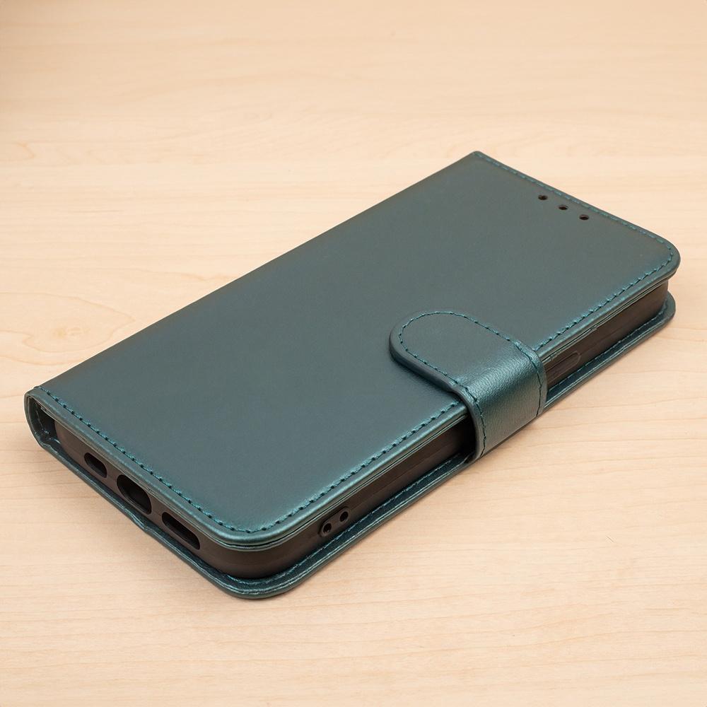 Samsung Galaxy A35 5G Book Case Fodral Mobilplånbok Mörkgrön