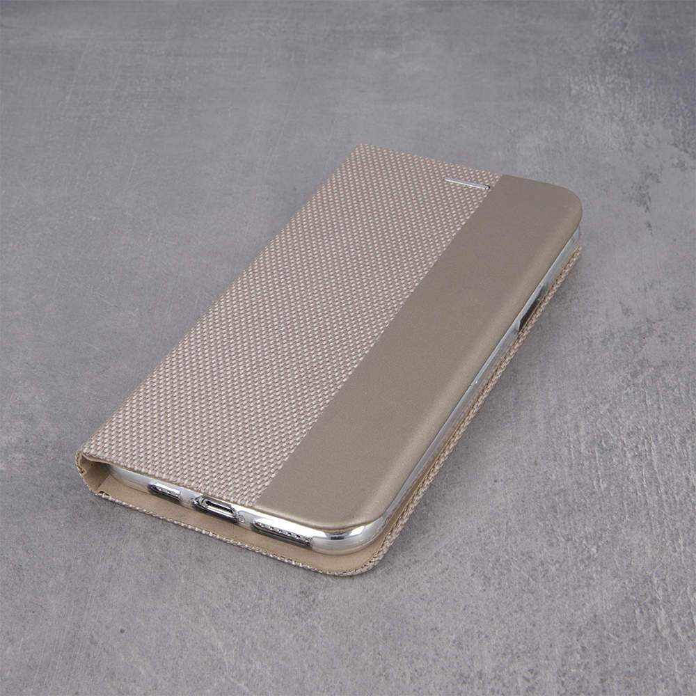 Samsung Galaxy A50 - Smart Senso Fodral Mobilplånbok - Guld