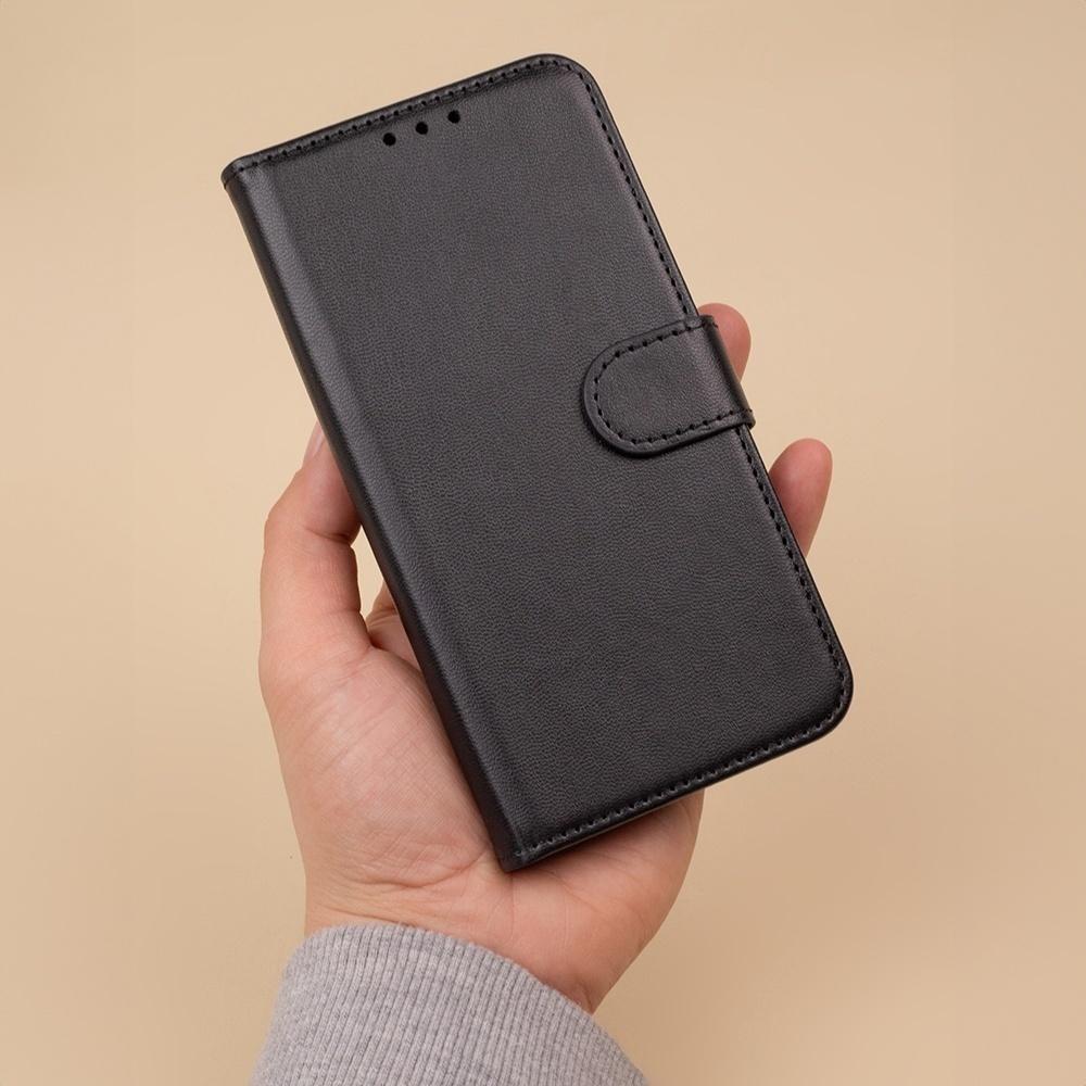 Samsung Galaxy A55 5G Book Case Fodral Mobilplånbok Svart