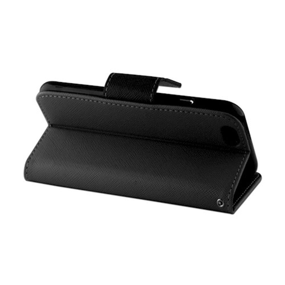 Samsung Galaxy J6 Plus - Smart Fancy Mobilplånbok - Svart