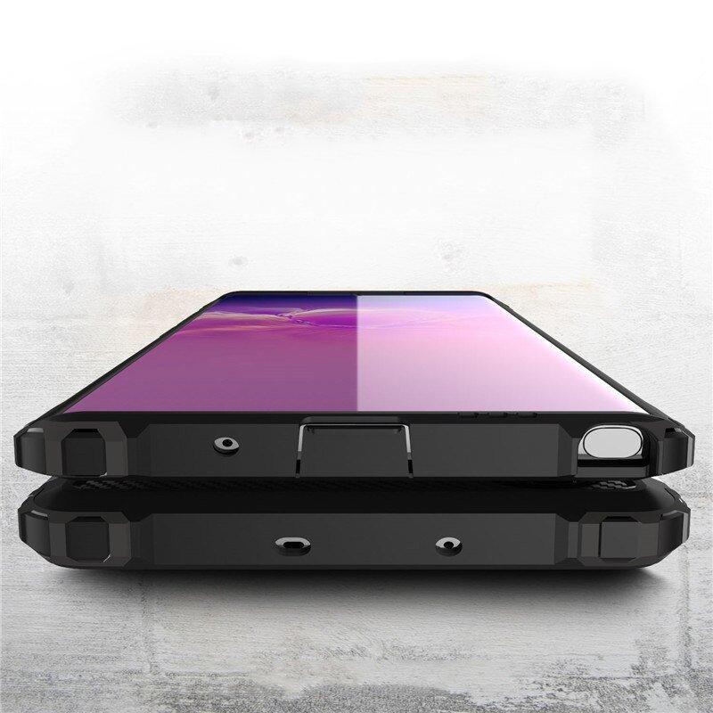 Samsung Galaxy Note 10 - Hybrid Armor Rugged Skal - Svart