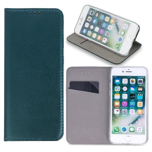Samsung Galaxy S20 Plus - Smart Magnetic Mobilplånbok - Mörkgrön