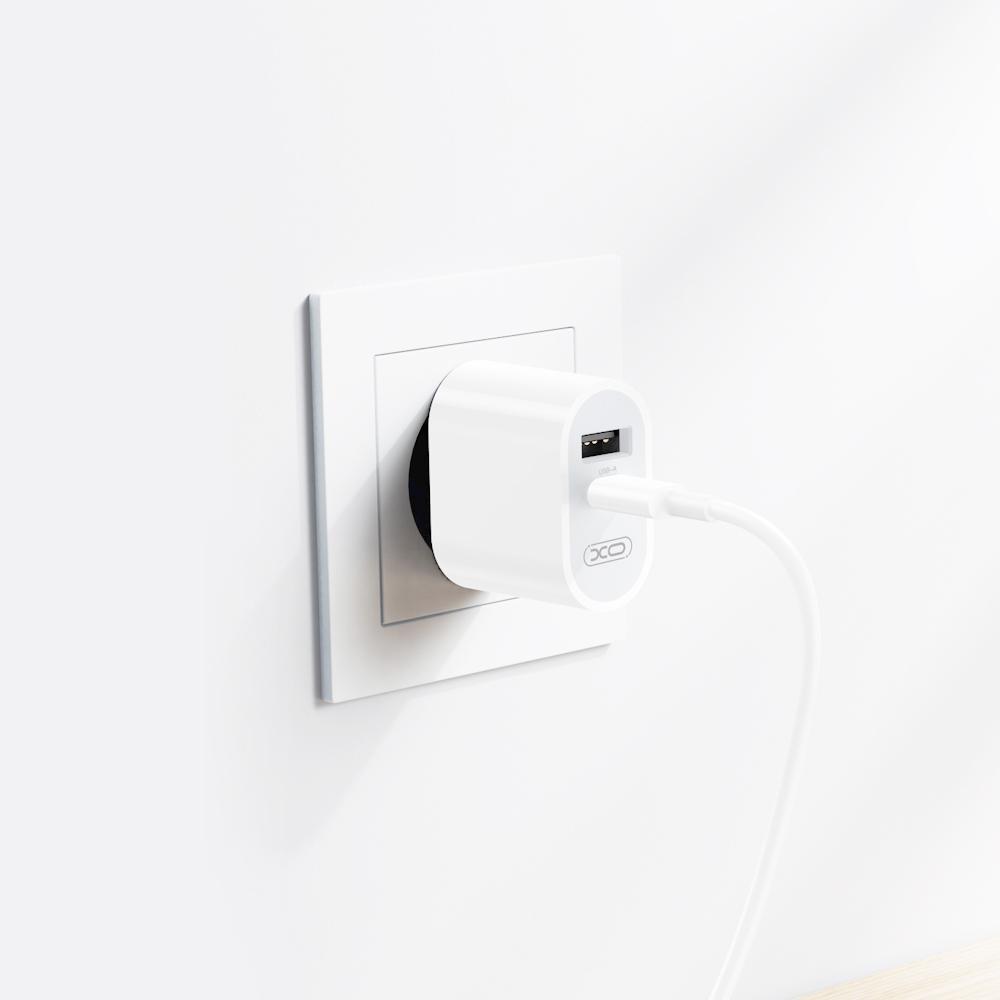 Apple iPhone kompatibla USB, USB-C Snabbladdare med Lightning Kabel