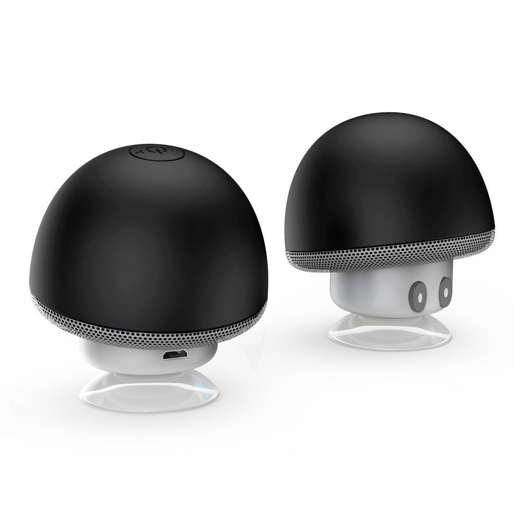 Trådlös Portable Bluetooth Högtalare med Mikrofonen Mobilhållare