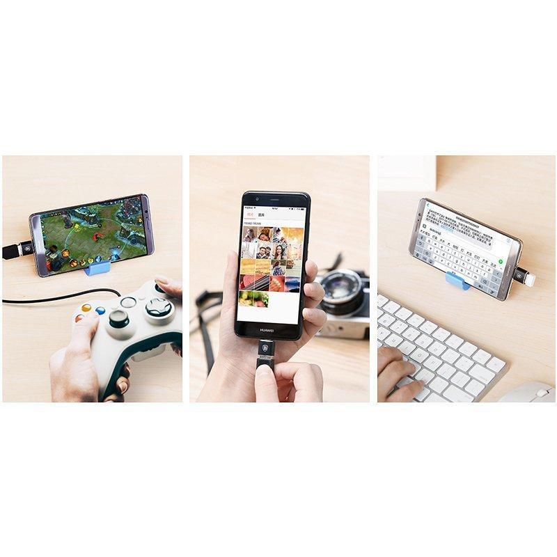 Maxlife USB 3.0 till USB-C Adapter OTG – Snabb Dataöverföring & Laddning 2A