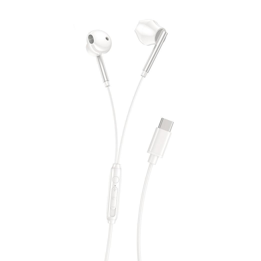 Apple iPhone 15/16 kompatibla USB-C In-Ear Hörlurar med Mikrofon EarPods