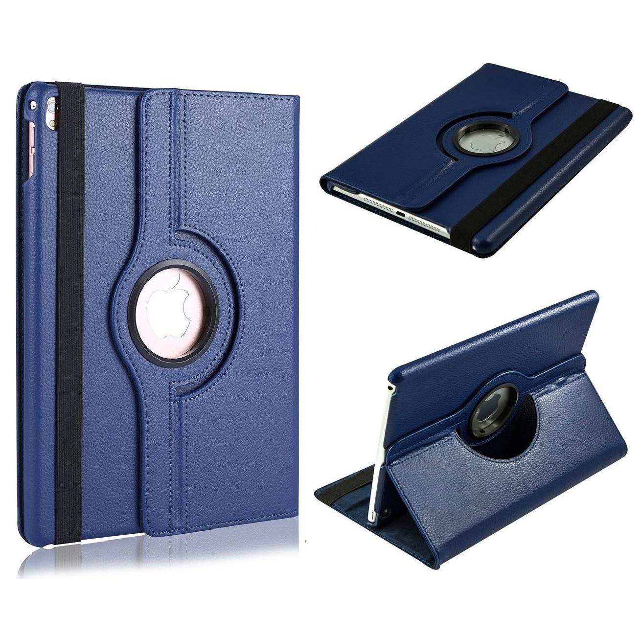 iPad 5th Gen / 6th Gen / Air 2 - fodral Roterbar 360° - Blå