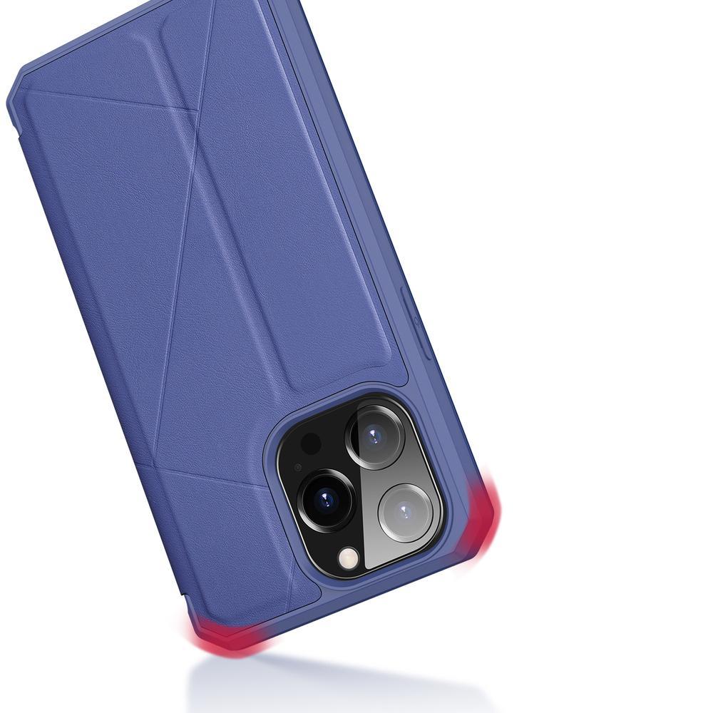 iPhone 13 Pro Max - Dux DUCIS Shockproof Mobilplånbok - Blå