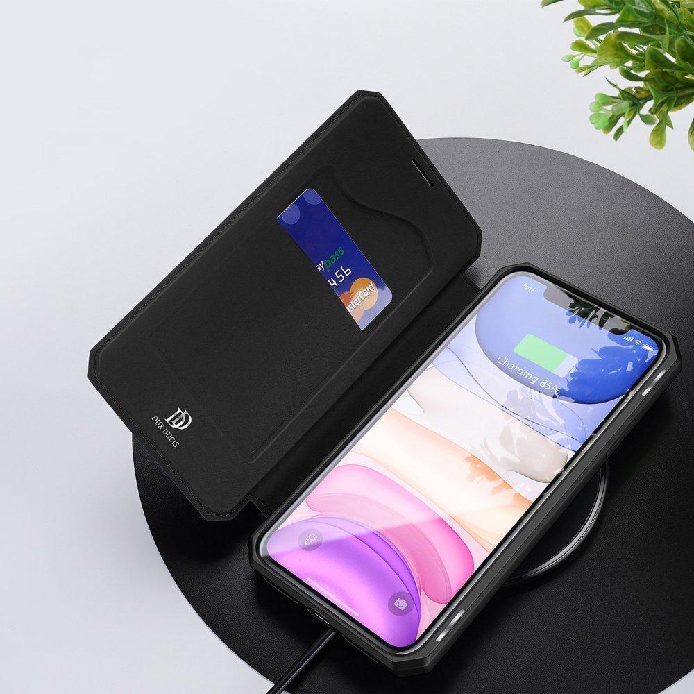 iPhone 13 Pro Max - Dux DUCIS Stötsäker Mobilplånbok - Svart