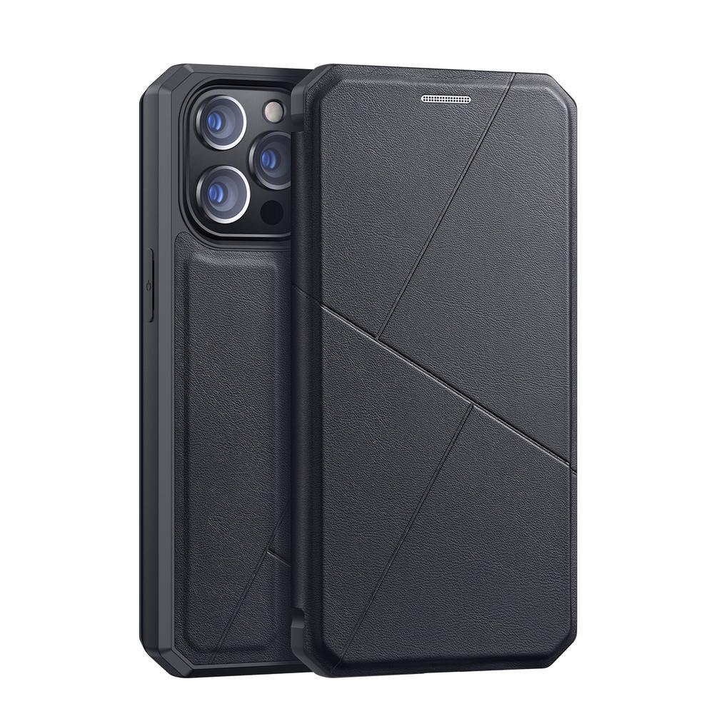 iPhone 13 Pro Max - Dux DUCIS Stötsäker Mobilplånbok - Svart