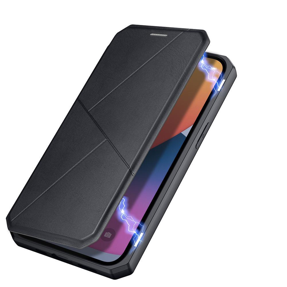 iPhone 13 Pro Max - Dux DUCIS Stötsäker Mobilplånbok - Svart