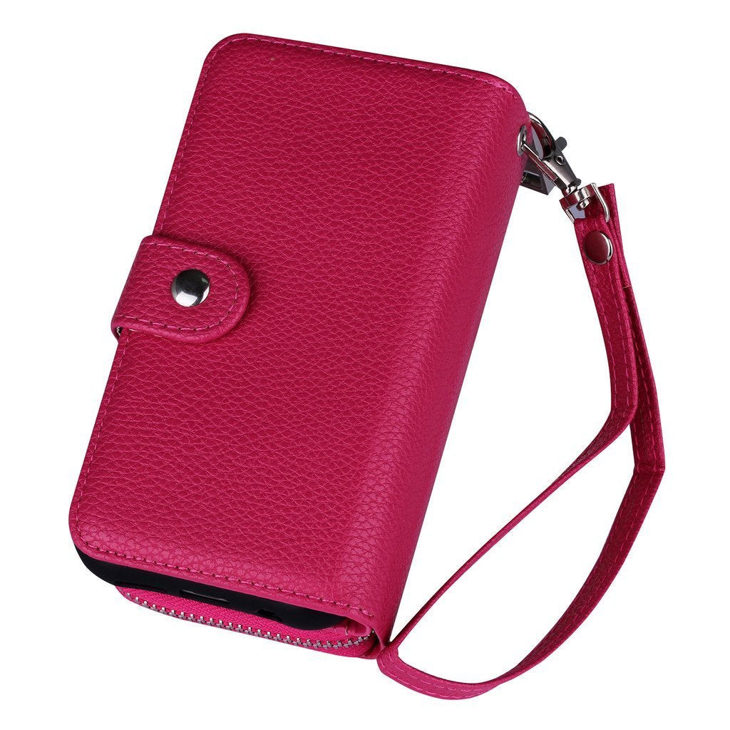 iPhone 6 Plus / 6s Plus Magnetiskt Plånboksfodral - Rosa