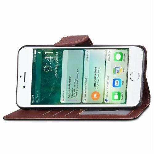 iPhone 7 / 8 - Löf Flip Case Mobilplånbok - Svart