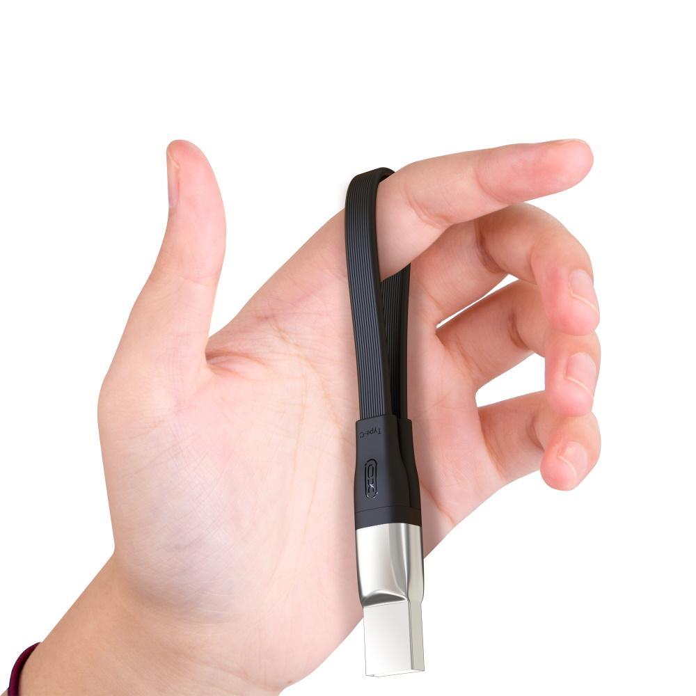 20W PD Snabbladdare Lightning till USB-C 2i1 bärbar USB-datakabel