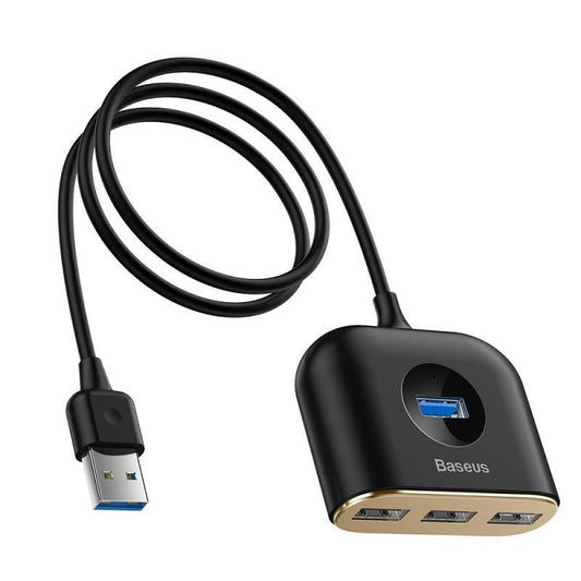 BASEUS Square Round USB Hub with Power Supply Interface