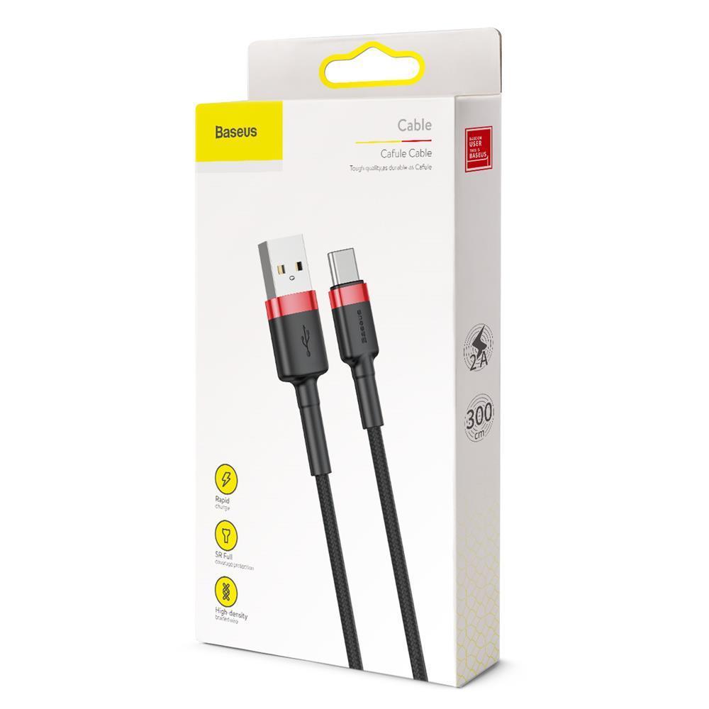 Baseus USB-C Snabbladdning Laddningskabel Samsung / Android -3m