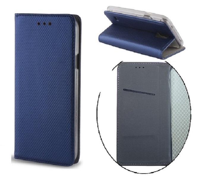 Huawei Y6S - Smart Magnet Flip Case Mobilplånbok - Marinblå