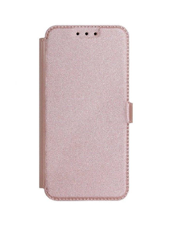 LG K4 2017 - Smart Pocket Fodral Mobilplånbok - RosaGuld