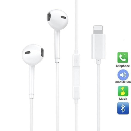 iPhone kompatibel Lightning in-ear Earphone iPhone X/11/12/13/14