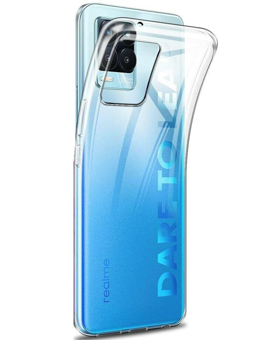 Realme 8 / Realme 8 PRO - Transparent Mjuk TPU Slim Skal