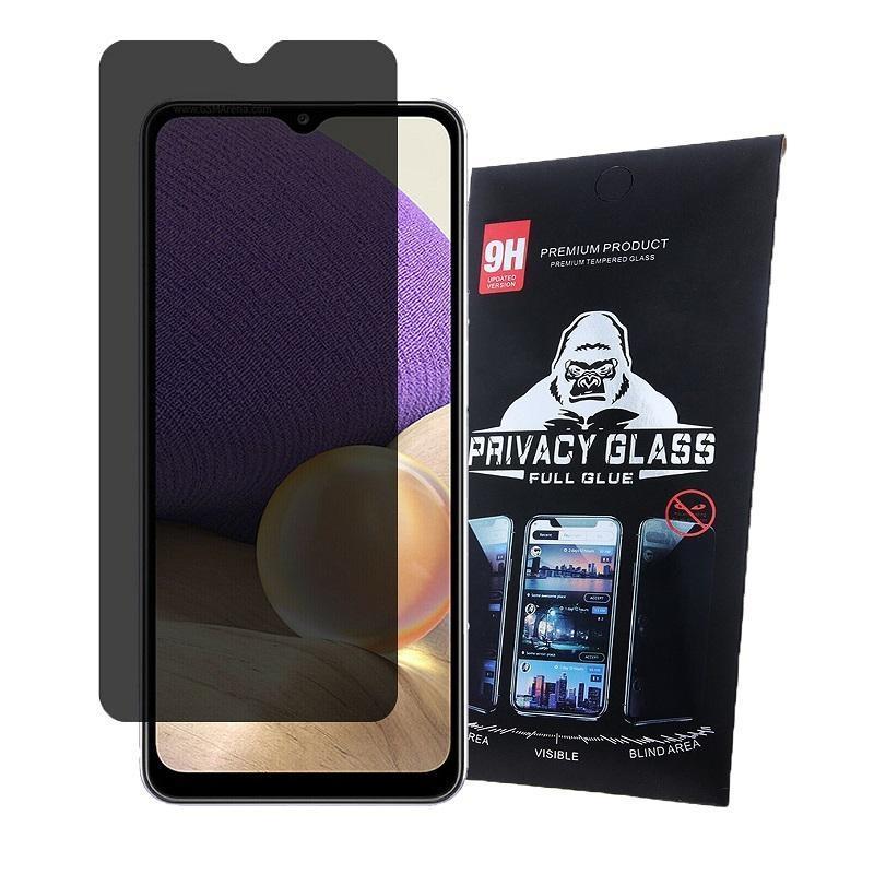 Samsung Galaxy A15 / A15 5G - Privacy Helskärm Härdat Glas