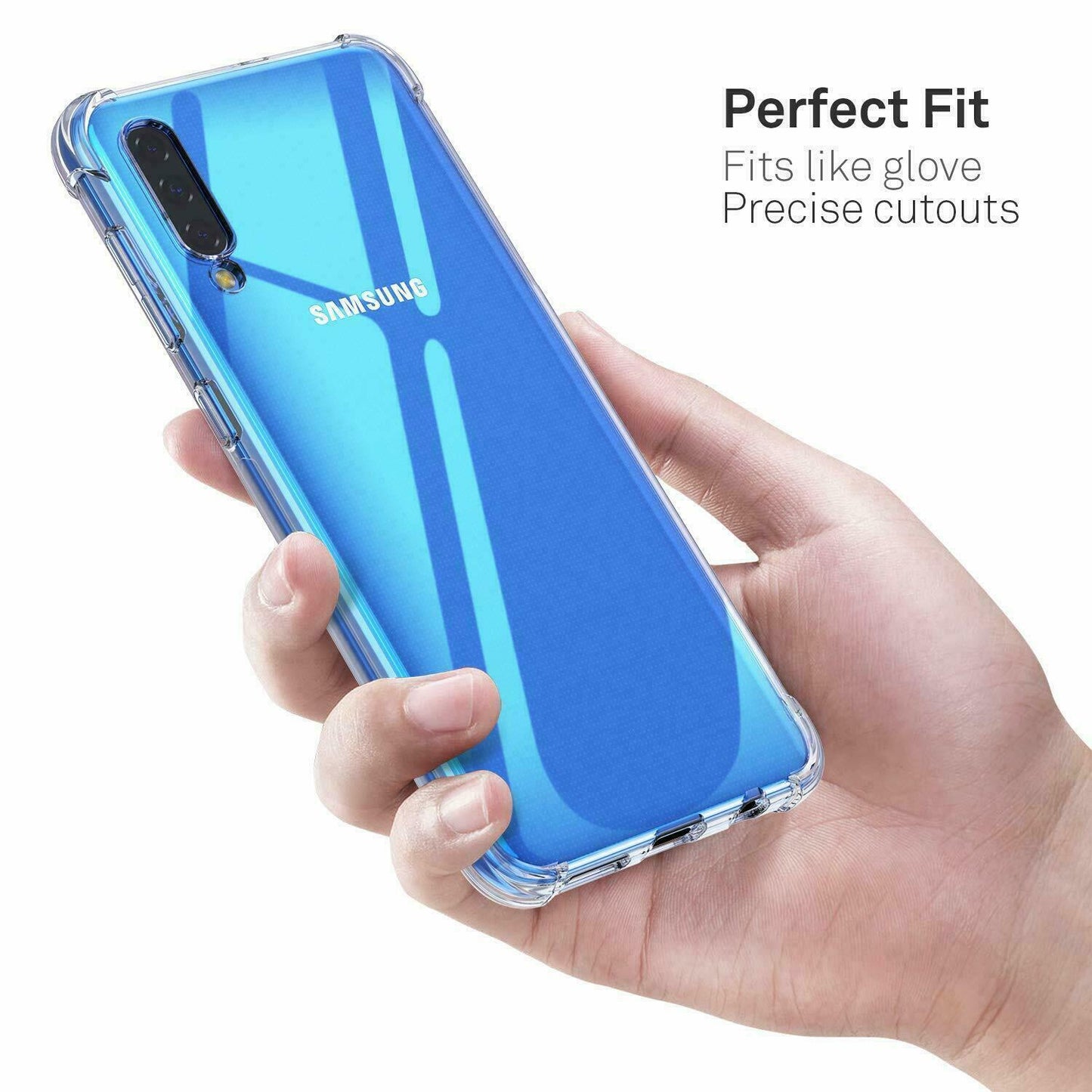 Samsung Galaxy A20e - Bumper Extra Stöttåligt Slim Mjuk Skal