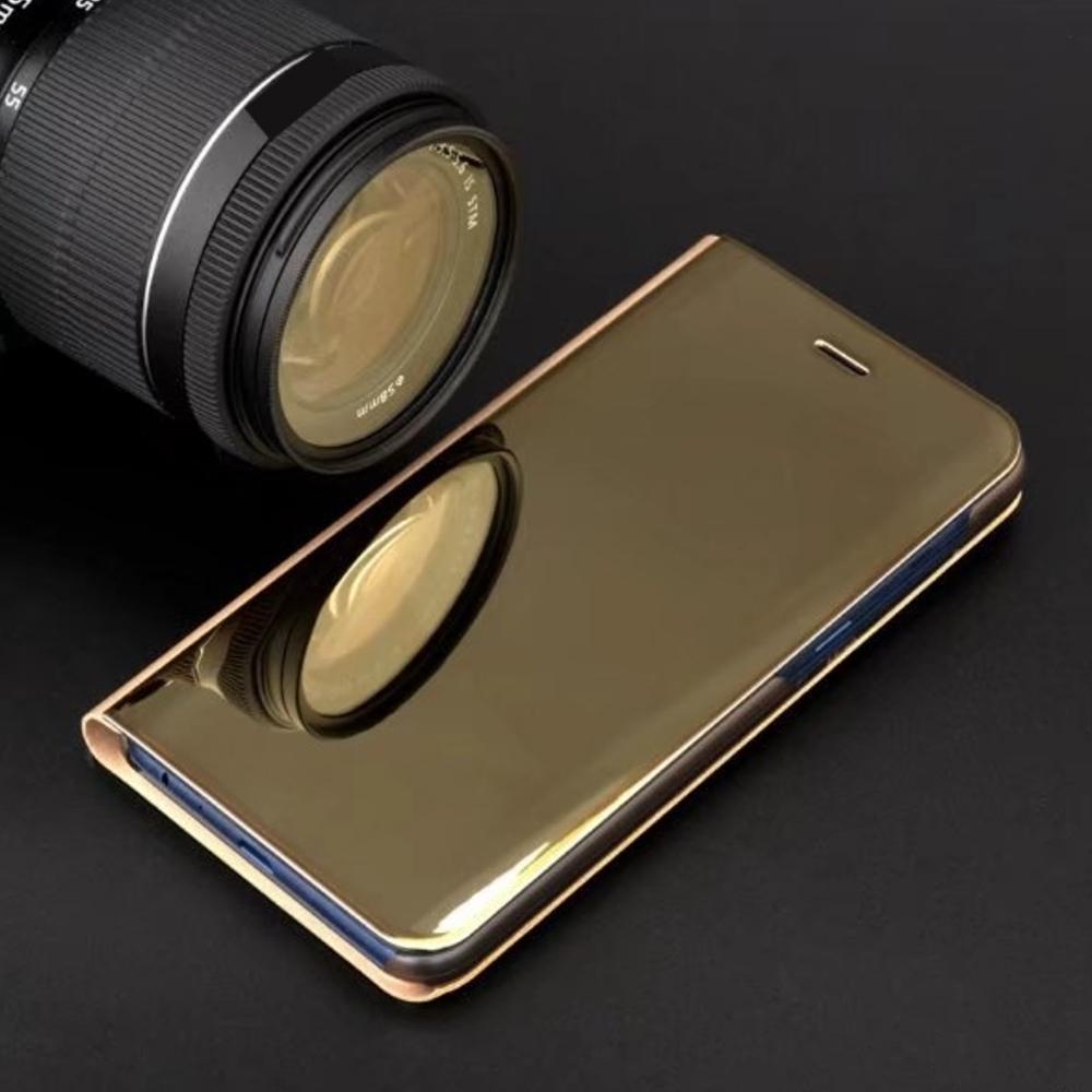 Samsung Galaxy S20 Ultra - Smart Clear View Fodral - Guld