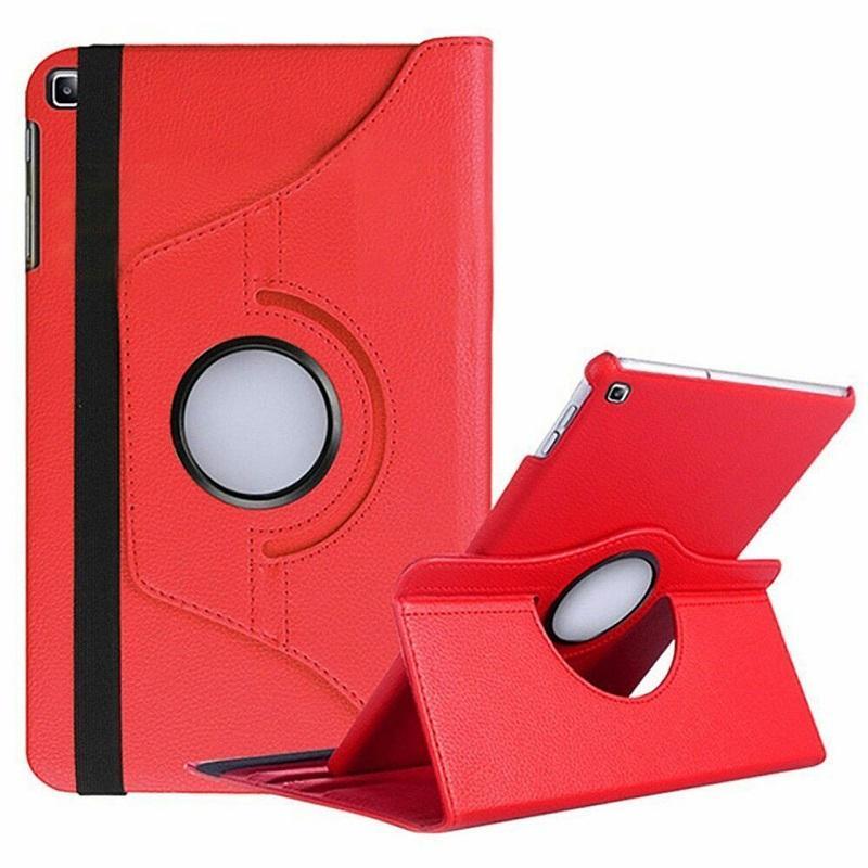 Samsung Galaxy Tab A7 10.4 SM-T500 Fodral 360° Roterbar - Röd