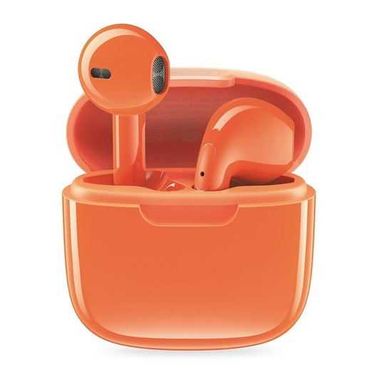 TWS Airpods BT 5.3 Stereo Hörlurar med laddbox XO - Orange