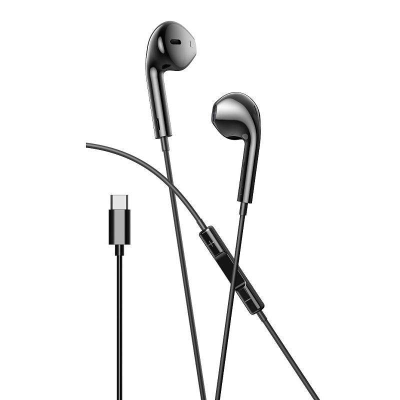 in-Ear USB-C hörlurar för Samsung / iPhone 15, 16 och Mobil med USB-C Kontakt