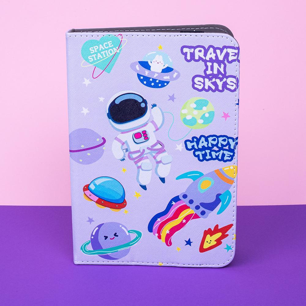 Universal Flip Fodral till 9-10.2" tum Surfplattor - Space Station