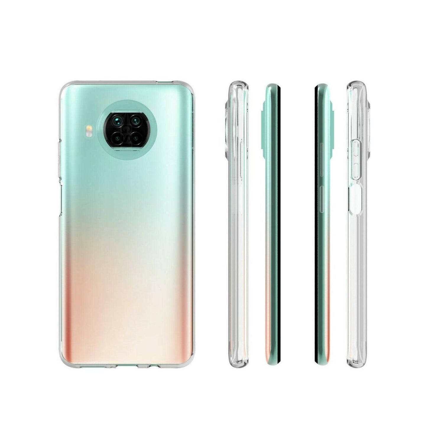 Xiaomi Mi 10T Lite / Mi 10T Lite 5G  - Transparent Slim Skal