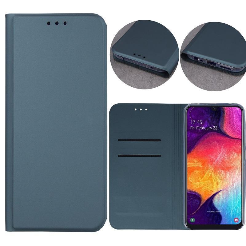 Xiaomi Redmi 8 - Smart Skin Mobilplånbok - Mörkgrön