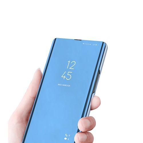 Xiaomi Redmi Note 7 - Smart Clear View Fodral - Blå