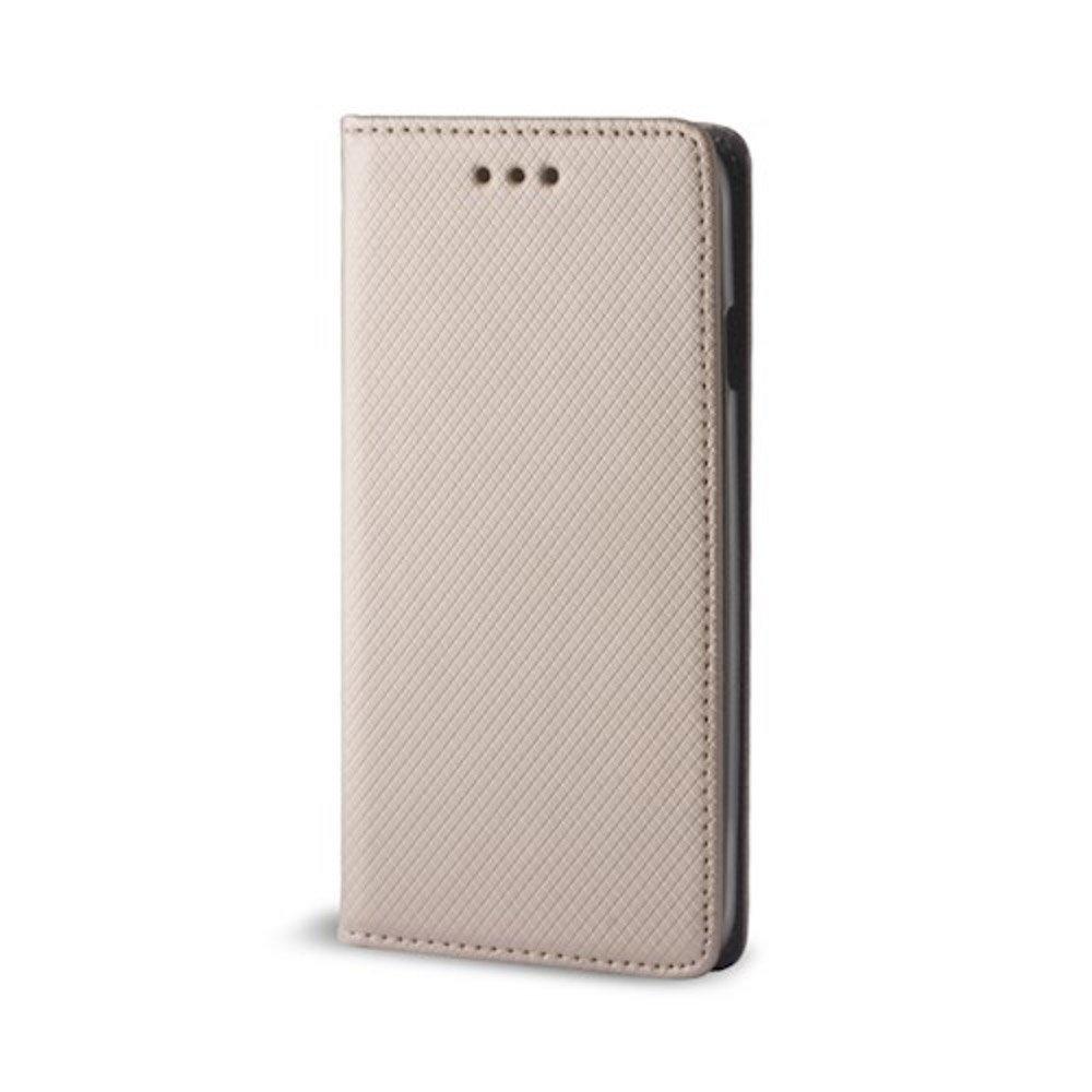 iPhone 11 Pro - Smart Magnet Flip Case Mobilplånbok - Guld