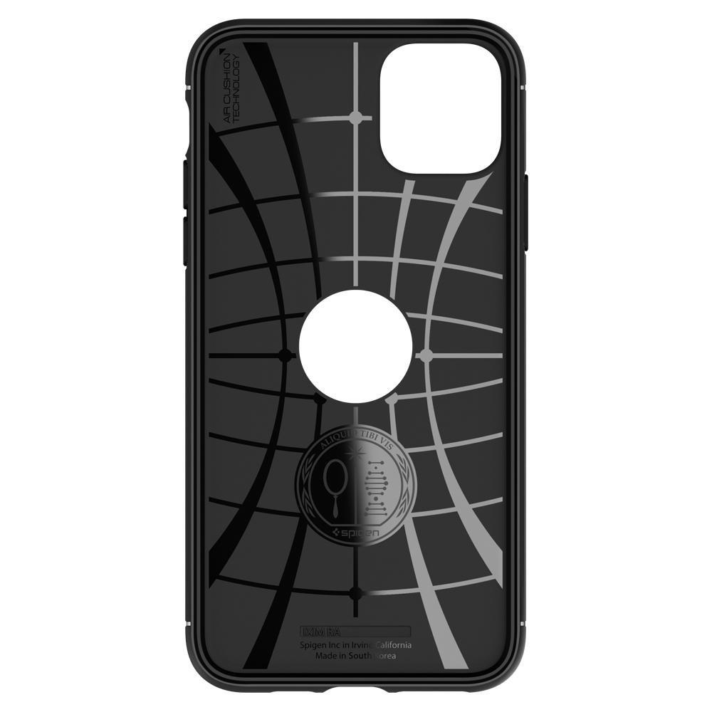 iPhone 11 - SPIGEN Rugged Armor Skal - Mattsvart