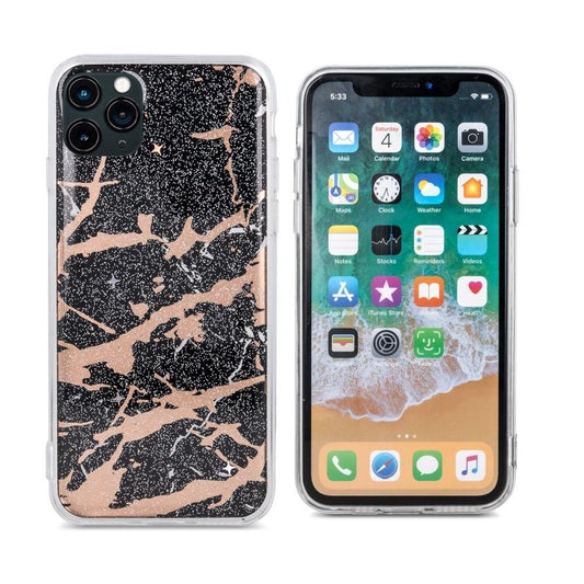 iPhone 11 - Trendy Marmur Skal - Svart